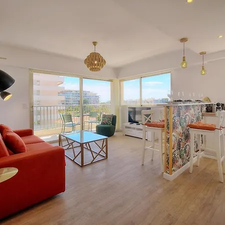 Appartement Immogroom - 5 Min From The Croisette Beaches - Terrace - Ac - Sea View *