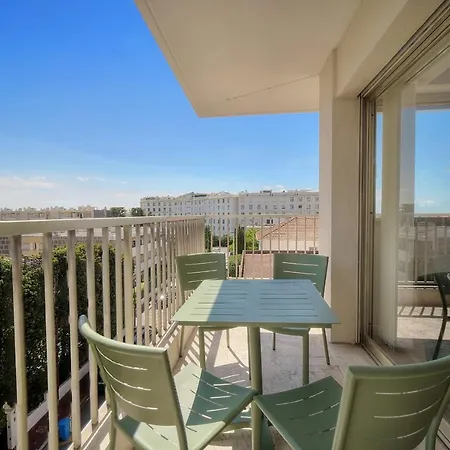 Appartement Immogroom - 5 Min From The Croisette Beaches - Terrace - Ac - Sea View Cannes