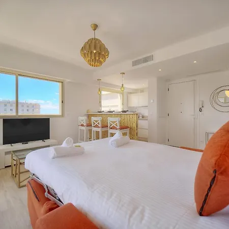Immogroom - 5 Min From The Croisette Beaches - Terrace - Ac - Sea View Cannes