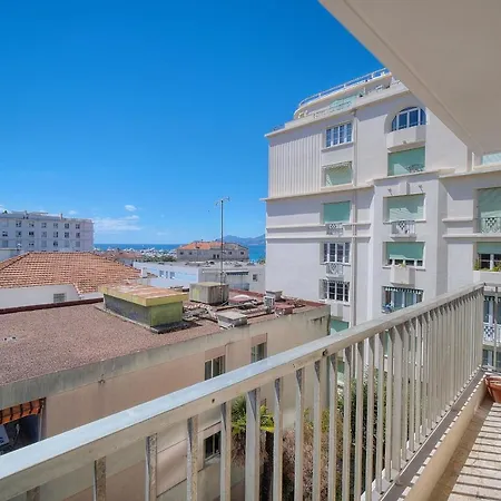 Immogroom - 5 Min From The Croisette Beaches - Terrace - Ac - Sea View Appartement Cannes