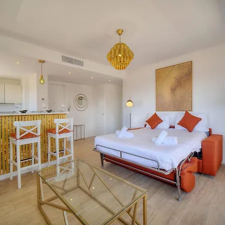 Immogroom - 5 Min From The Croisette Beaches - Terrace - Ac - Sea View