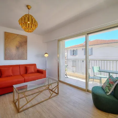 Immogroom - 5 Min From The Croisette Beaches - Terrace - Ac - Sea View Appartement Cannes
