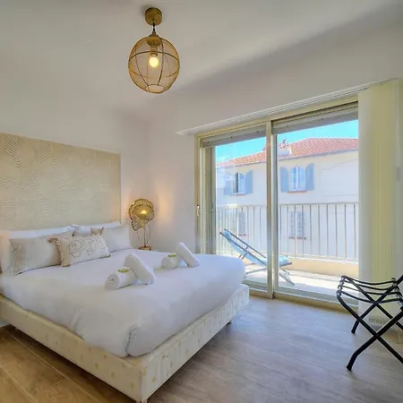 Apartamento Immogroom - 5 Min From The Croisette Beaches - Terrace - Ac - Sea View